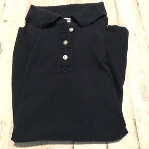 Hollister woman’s navy blue polo